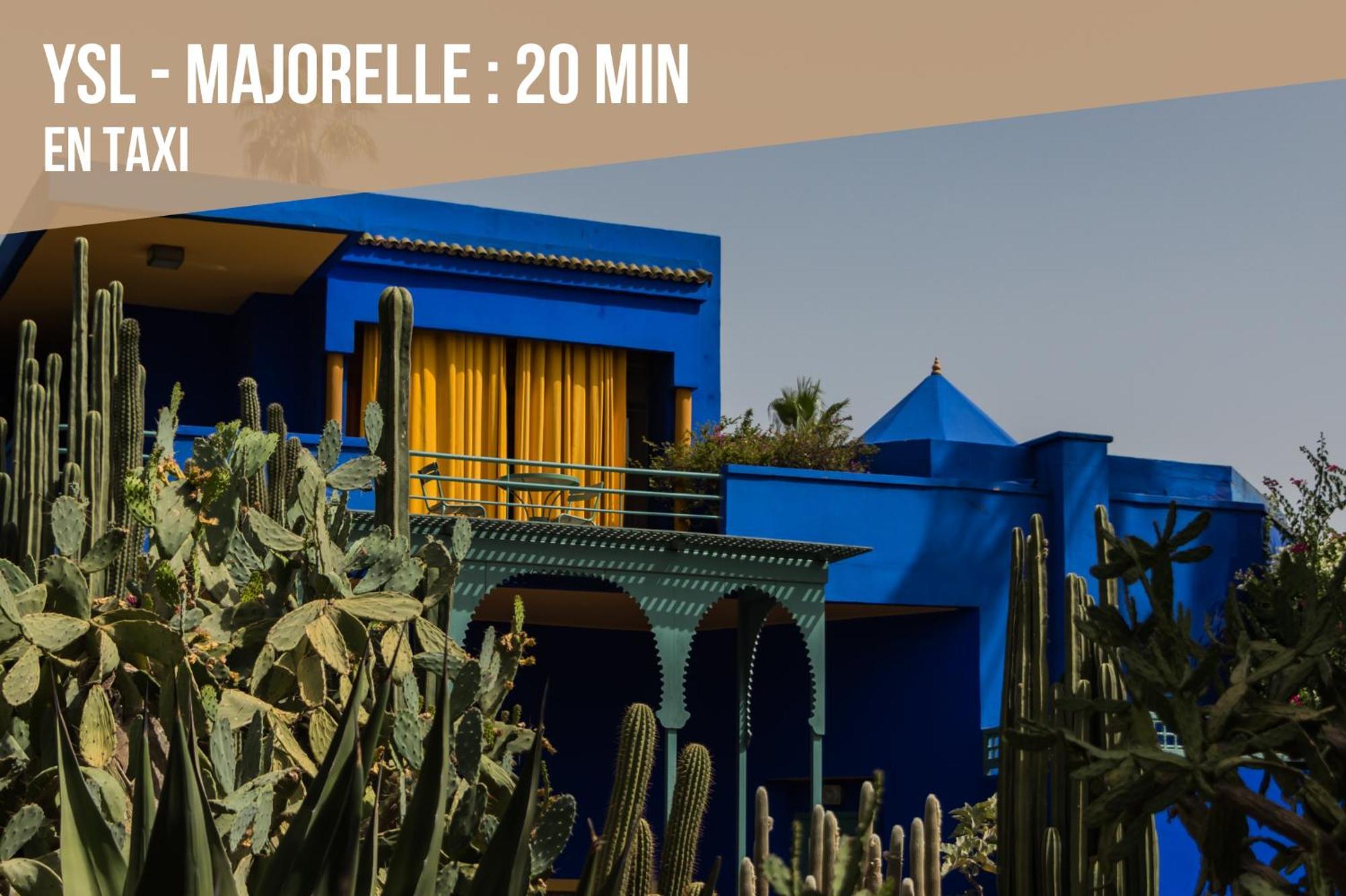Magnifique Appartement Moderne De 2 Chambres Avec Piscine A 10 Min Du Centre De Marrakech Marrakesh Exteriör bild