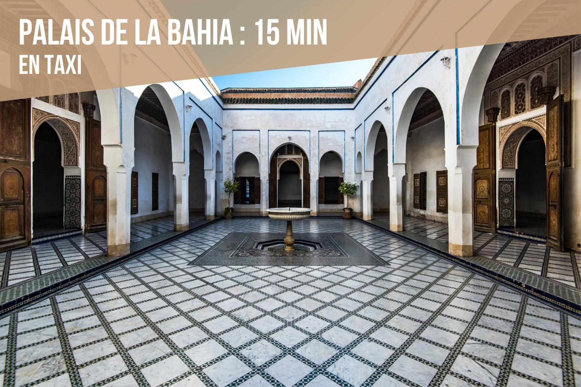 Magnifique Appartement Moderne De 2 Chambres Avec Piscine A 10 Min Du Centre De Marrakech Marrakesh Exteriör bild